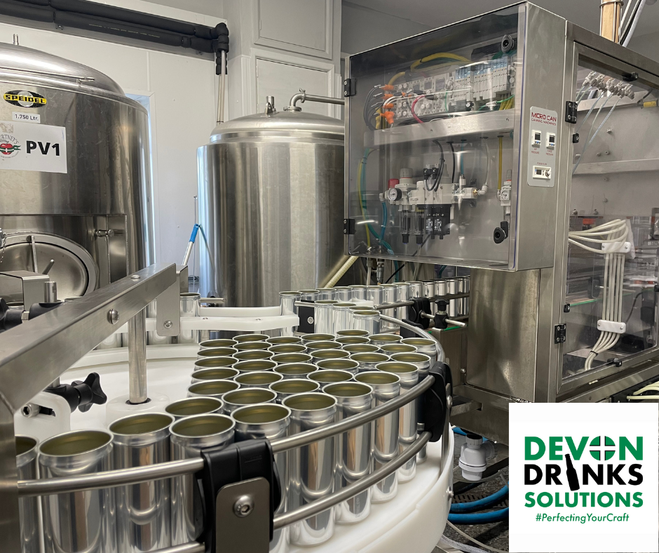 Devon Drinks Solutions beverage canning machine