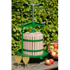 green fruit press with apples