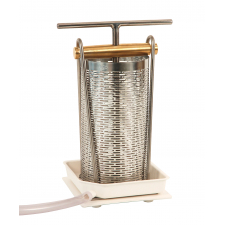 Small stainless steel fruit press