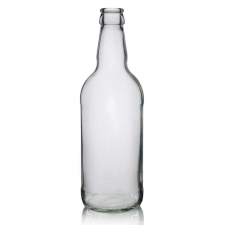 500ml JAC Tall Clear Beer / Cider Bottle