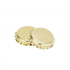 gold 26mm crown caps