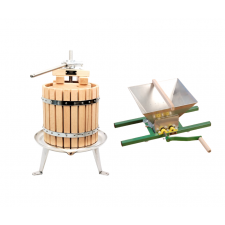12 litre stainless steel press and economy crusher