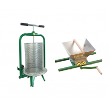 18 litre cross beam fruit press and economy crusher combo