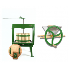 20 litre cross beam press and classic fruit crusher