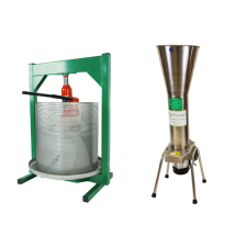 50 litre hydraulic press and stainless steel mill