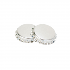 Silver crown caps