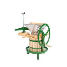 12 litre cross beam press with classic crusher on top