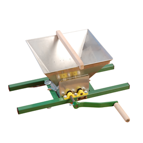 Stainless Steel Apple and Fruit Crusher 7 Liter Heavy Duty Apple Crusher w/Steel Frame by Montimax 