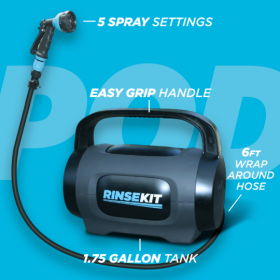 Rinsekit POD with features detailed