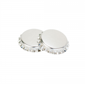 Silver crown caps