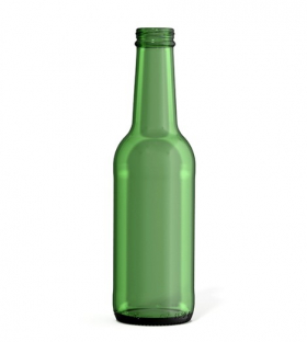 250ml Green Mineral Bottle