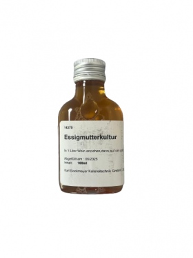 100ml bottle of acetic vinegar