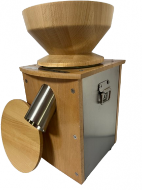 Grain Mill with lid off
