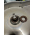 Image of Top or Motor Shaft. A seal in tight in place and a spare shown next to it for illustrative puroposes.