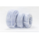 Rolls of clear braided hose Rolls of clear braided hose