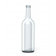 750ml Clear Mineral Bottle without cap on 750ml Clear Mineral Bottle without cap on