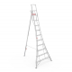 12ft Henchman Tripod ladder with one adjustable leg