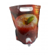 3 litre pouch with red apple print